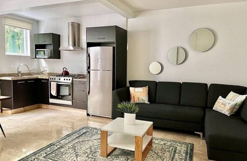 Hipodromo Apartment | Modern Apartment with Rooftop Lounge in Condesa District - Quick WiFi Condesa Residence C