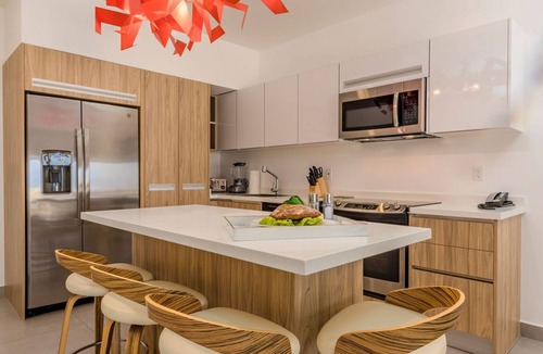 Oranjestad-West Condo | Modern Luxury 2/BR Condo with Sea View