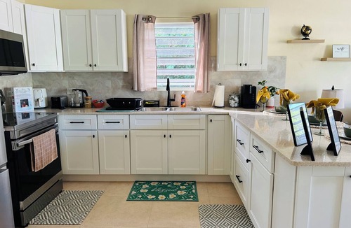 Piggotts House | O.L.S Property:Modern 2-bedroom home in Paynter’s with AC and Free Parking!