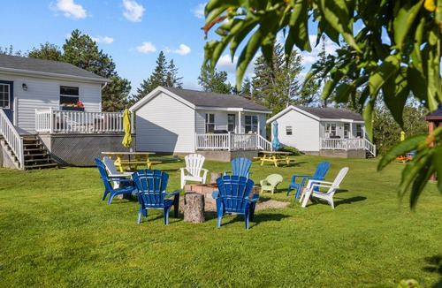 York Cottage | Ocean Breeze Cottage, Spacious 2 BRs, living room, full bathroom & a patio.