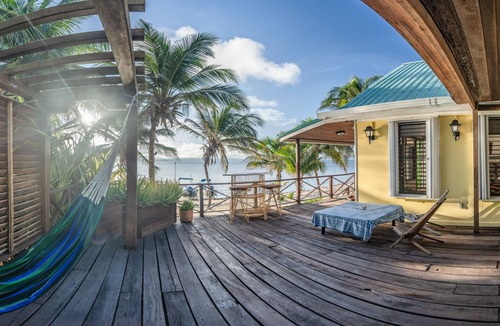 San Pedro House | Private Belizean Beachfront Residence Reef View