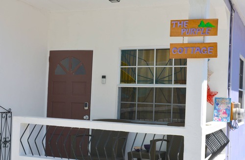 Soufriere House | Purple Cottage, Hidden Gem near Hummingbird Beach