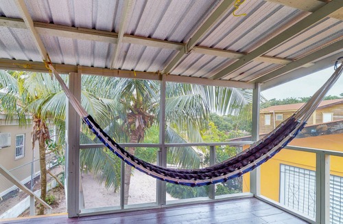 Placencia Cabin | Renovated Cabana Near the Beach with Screened Porch, Hammock, & Free WiFi