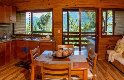 Jarabacoa Ski Chalet | Scenic Cozy and Romantic 2 Bedroom with Jacuzzi on the Balcony