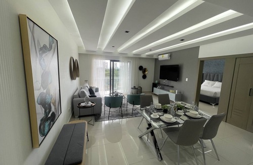 Santiago Province Apartment | Soha Panorama! 13 fl High Floor with view king Bed!