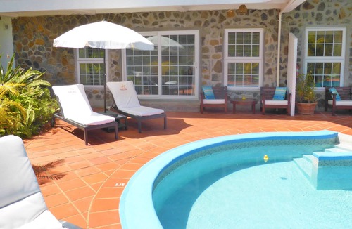 Marigot Bay Apartment | The Clarance Studio , cosy and luxurious studio near pool, stunning sea views
