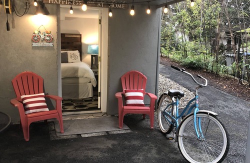 Tigard House | The Suite will give you the comfort of home with detailed warm touches.