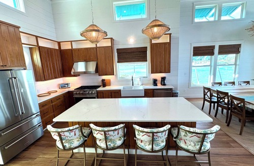 Hope Town Villa | Three Little Birds: Waterfront Home-Private Pool & Dock Perfect For Boaters!