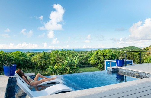 Florida Apartment | Tiny house on an acre with ocean view and private infinity pool.