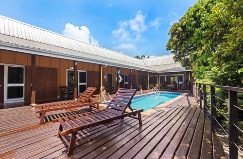 Caribbean Way House | Tropical beachfront getaway with private pool, ocean views & enclosed yard