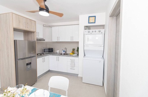 Los Melones Apartment | Tropical Studio Caribbean Rose Bayahibe · Pool · Beach · AC