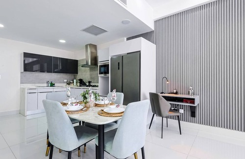 Downtown Santo Domingo Apartment | Urban Gem in Santo Domingo City Center, Rooftop Pool, Hot Tub, Grill, City Views.