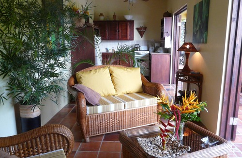 Marigot Bay Villa | VILLA POMME D'AMOUR MARIGOT BAY Lower level 1 bedroom apartment