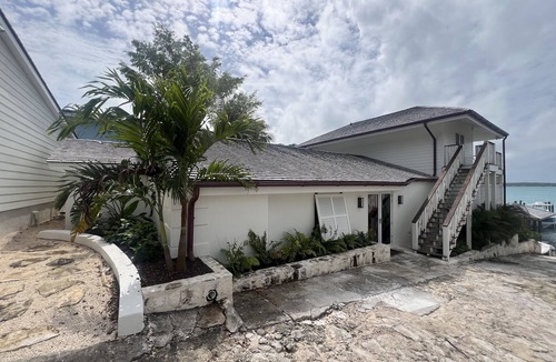 Dunmore Town House | Waterfront Property with Sunset Views on Beautiful Harbour Island