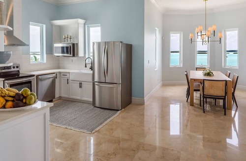 Ocean Point Villa | Waterfront 8BR on Chalk Sound · Sleeps 18 · Pool + Private Man-Made Beach
