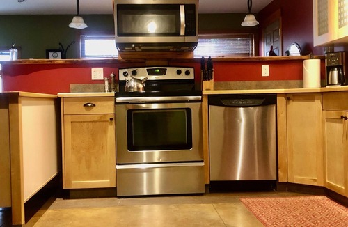 Nelson Apartment | Wheelchair Accessible 2 BR Downtown Suite: Urban Comfort - Pet Friendly.