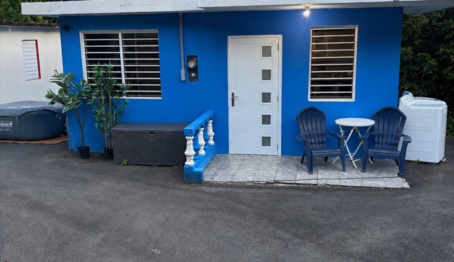 2-bedroom house with AC and hot tub in charming San Juan