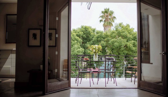 A Designer's Mid-Century Loft in West Hollywood in West Hollywood