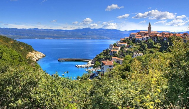 Apartment in Omišalj with Seaview, Balcony, Air condition, WIFI (3623-1) in Omišalj