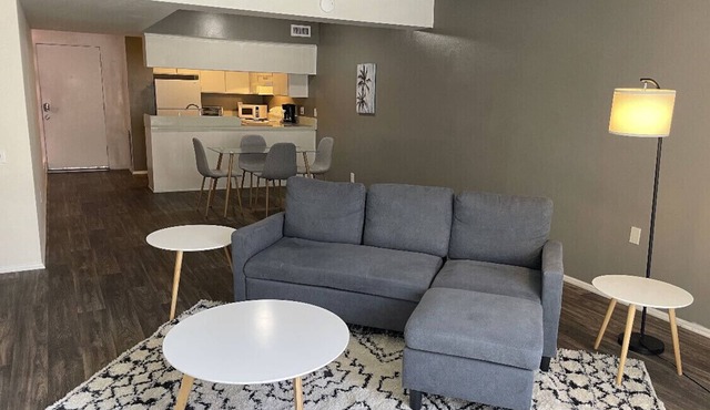 Apt B - 1bed/1bath furnished, private fenced patio in downtown Palm Springs! in Palm Springs