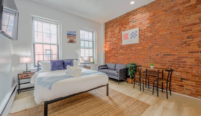 Artisan Studio with Exposed Brick in Boston