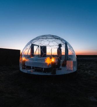 Aurora Igloo North in Hvammstangi