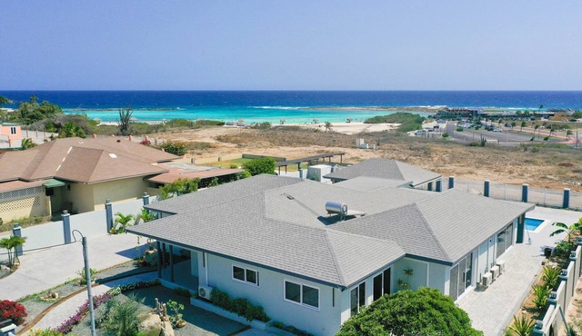 Baby Beach Oasis · Private Saltwater Pool · Closest Villa to Beach · Sleeps 8