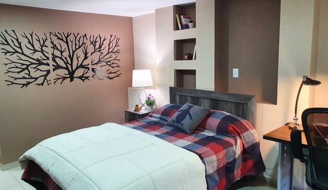 C3- EXECUTIVE SUITES at ITESM CEM Furnished Equipped Kitchen Parking Terrace in LOPEZ MATEOS