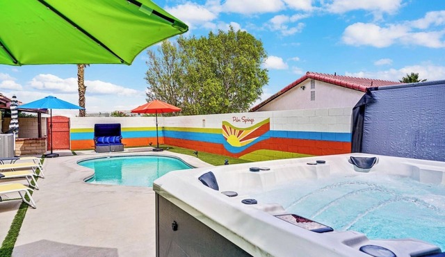 Casa Rafael: Palm Springs Private Pool & Hot Tub in Palm Springs