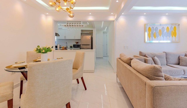 Charming 3-Bedroom Condo with AC in Santo Domingo Este