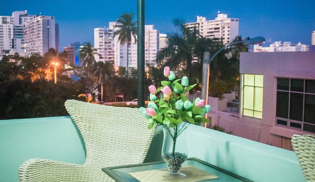 Condado Lagoon View - Apartment at Miramar: Beach, Night Life, family and more!