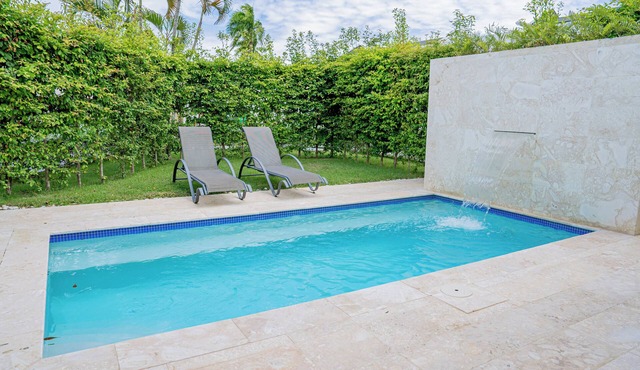 Elegant Vacation Home with Private Pool & Backyard in serene Puerto Plata