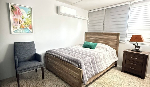 Gorgeous 3-bedroom apartment with 1 AC in vibrant San Juan