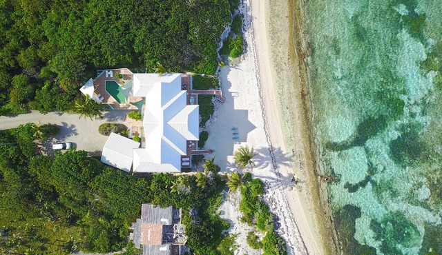Hilltime: Beach House w/Pool, Backyard Snorkeling & Oceanfront Terraces in Rum Point!