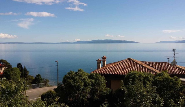 Holiday apartment with sea view in Rijeka