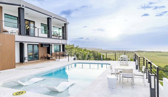 Luxury Villa on the hills looking at the atlantic ocean