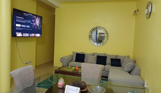 Millennium View Villa - Cozy 2-bedroom apartment in Castries with AC, WiFi.