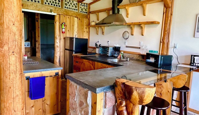 Natural Home Built in Earthship Style on Waterfront Property in New Glasgow