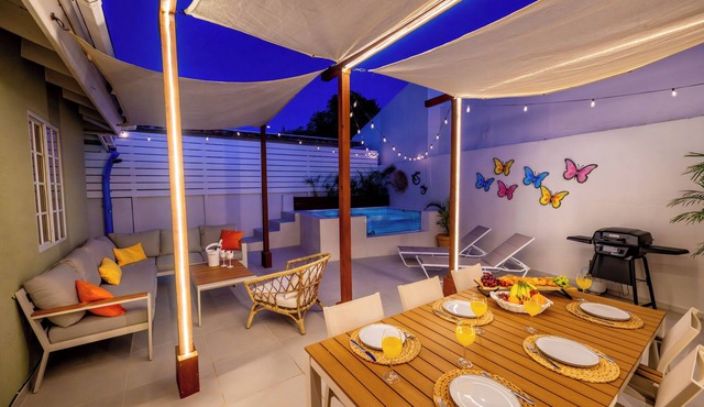 NEW 2BR Escape | Plunge Pool & BBQ | Near Beaches