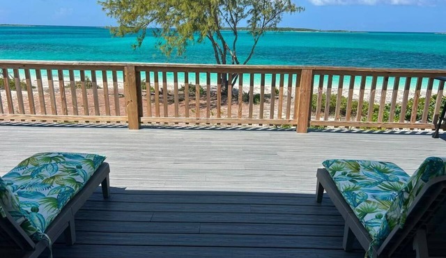 New Oceanfront Beach House, "Paradise Blue" - Your Private Tropical Escape.