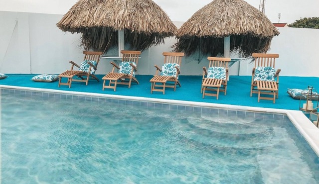Ocean Front Property - Villa 4 Aruba w pool view