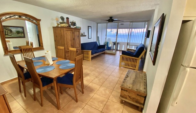 Ocean view of Caribbean Paradise with the best walking distance amenities
