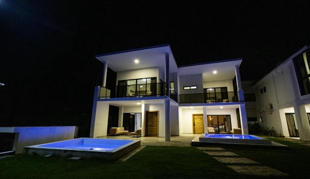 Ocean View-picuzzi Villa RI duplex Las Galeras