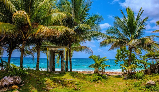 Oceanfront 5BDR on beautiful Long Bay Beach in Portland,JA