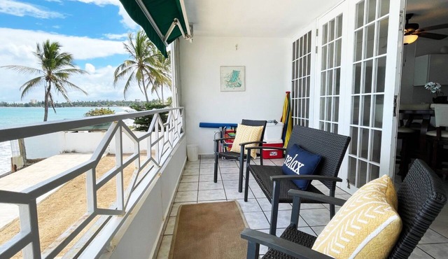 Oceanfront Condo in Luquillo