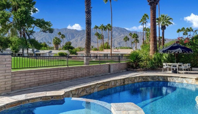 Our Poolside Desert Nirvana in Palm Springs