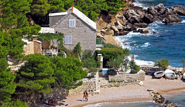 Perfect Beachfront Holiday In a Secluded Traditional Stone House With Pool in Mimice
