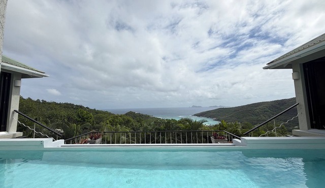 Private 4BR Villa with Wraparound Pool, Rooftop Lounge & Ocean Views