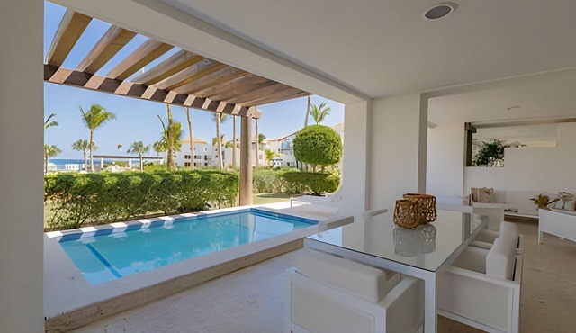 Punta Palmera Beach Front 3b apartment Cap Cana