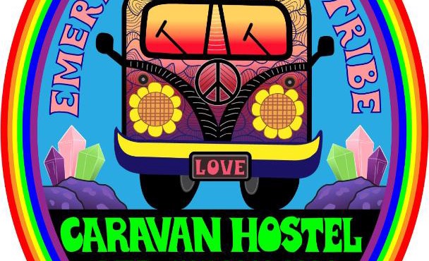 Rainbow Caravan Hostel in Las Pilas